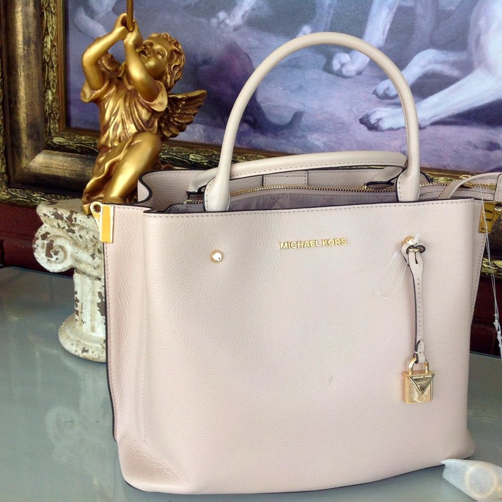 Michael Kors Soft Pink ARIELLE Lg Satchel